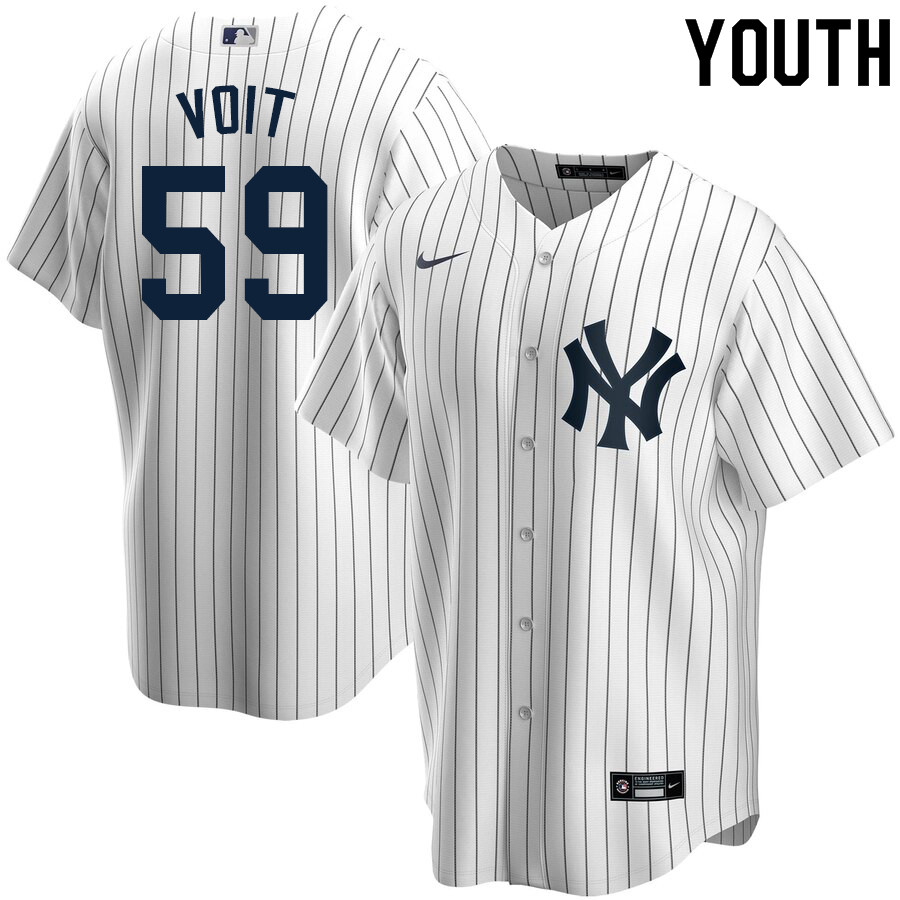 2020 Nike Youth #59 Luke Voit New York Yankees Baseball Jerseys Sale-White